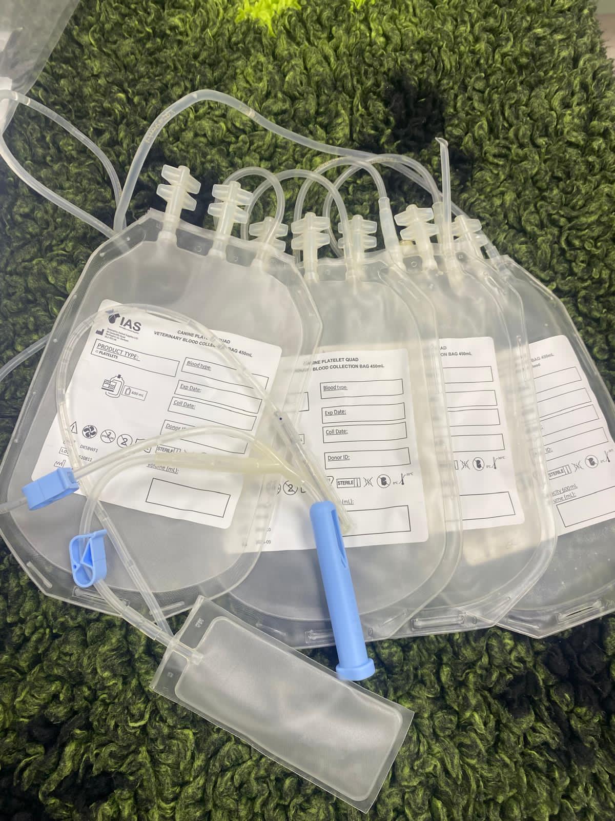 IAS Platelet Canine Kit 450mL
