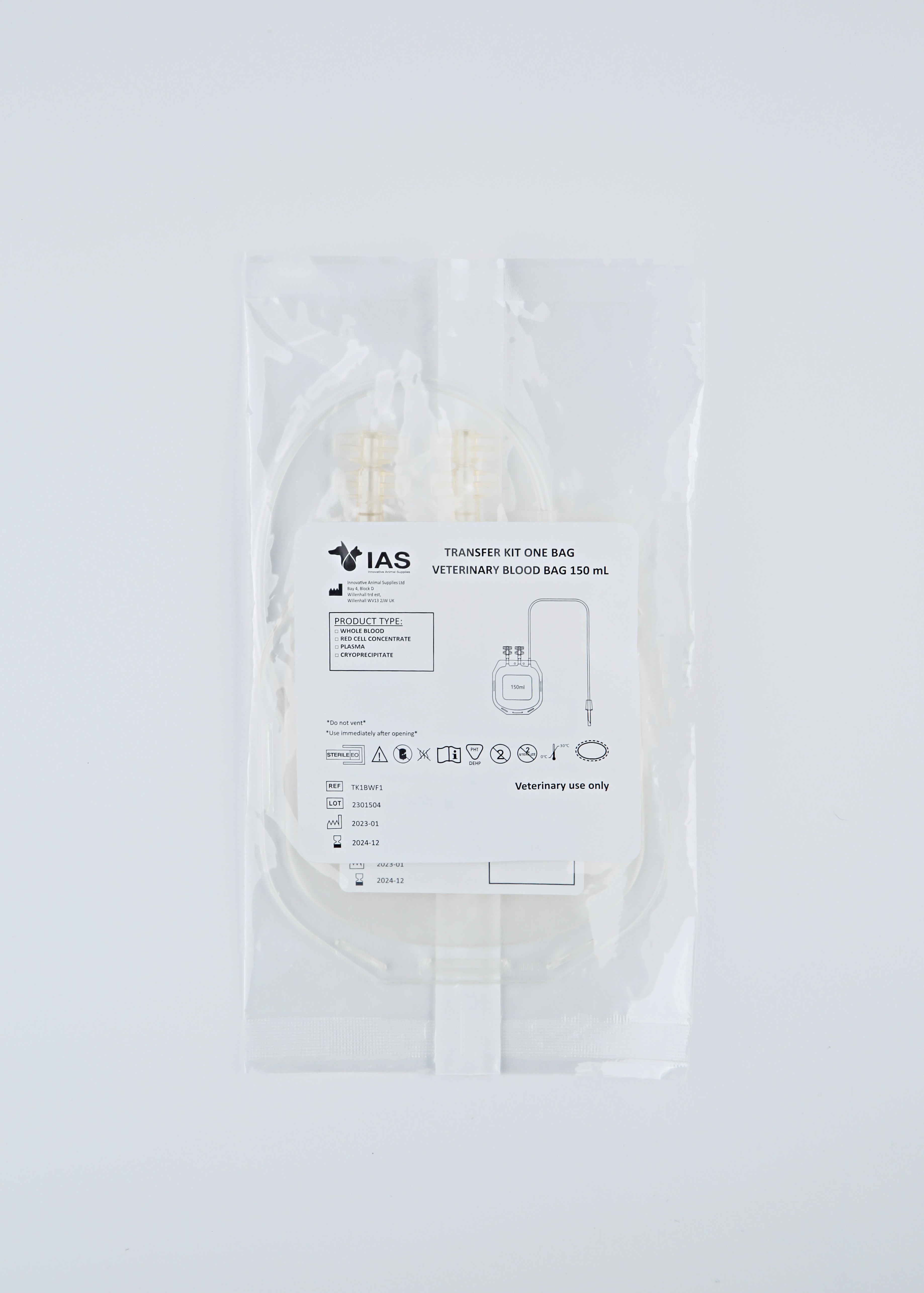 IAS Transfer Kit 150mL