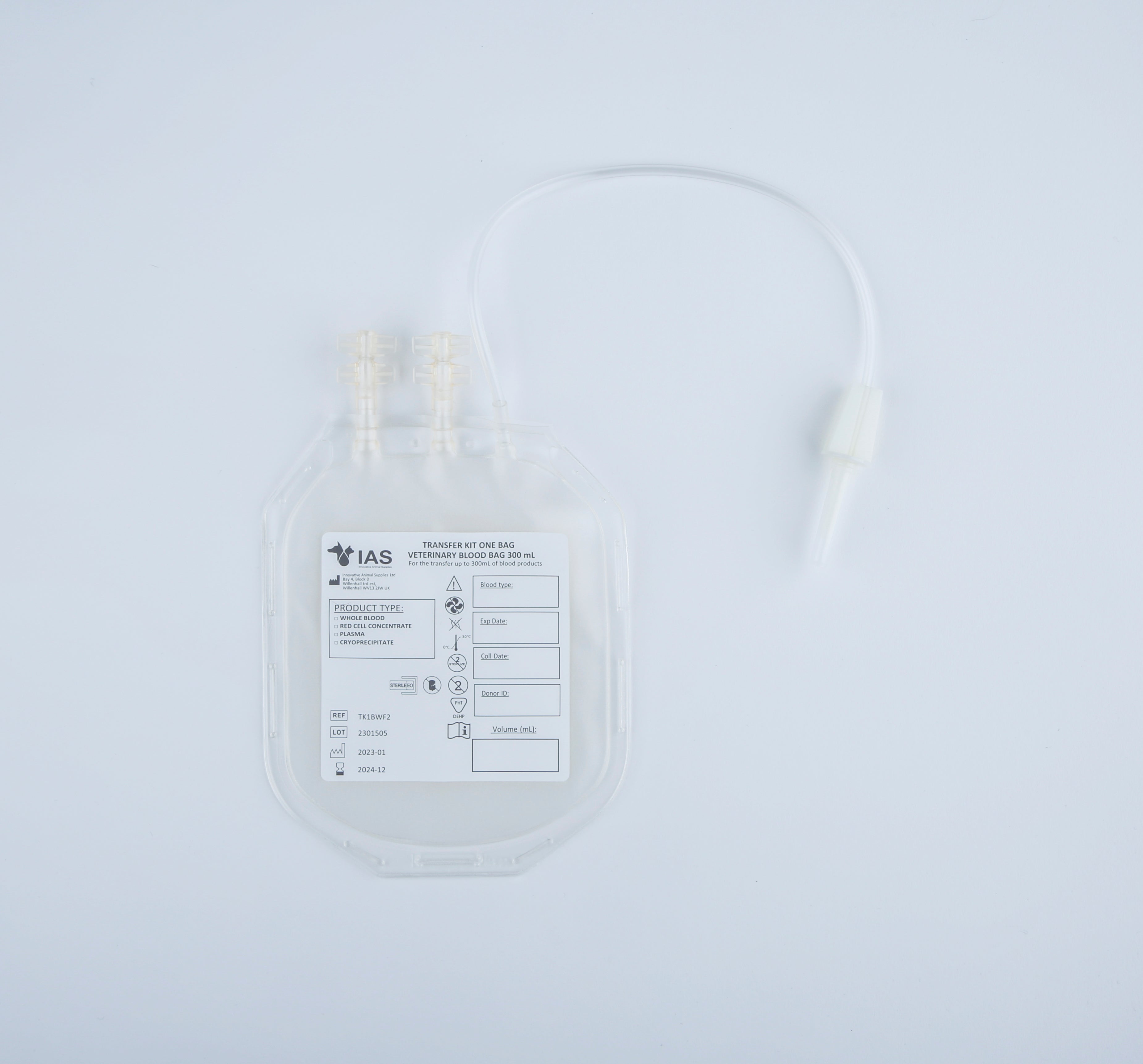 IAS Transfer Kit 300mL